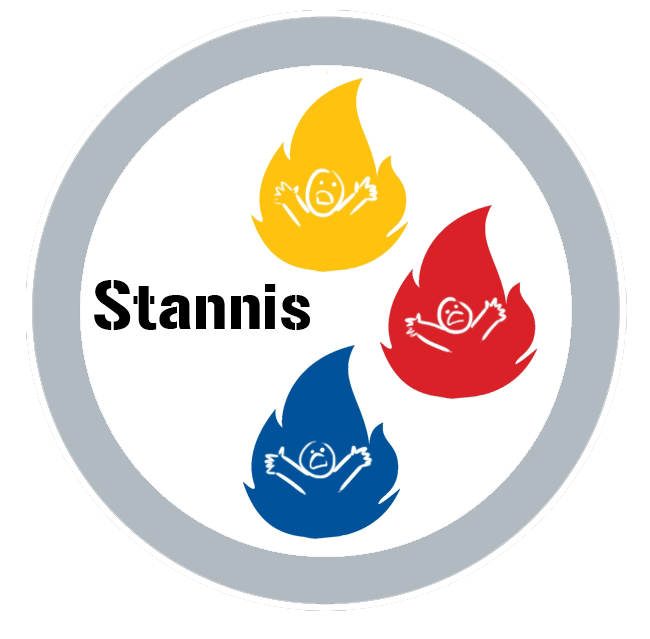 Pittsburgh Steelers Stannis Baratheon Logo fabric transfer
